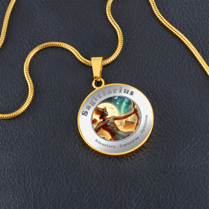 Sagittarius - Affirmation Necklace - More Than CharmsMore Than Charms