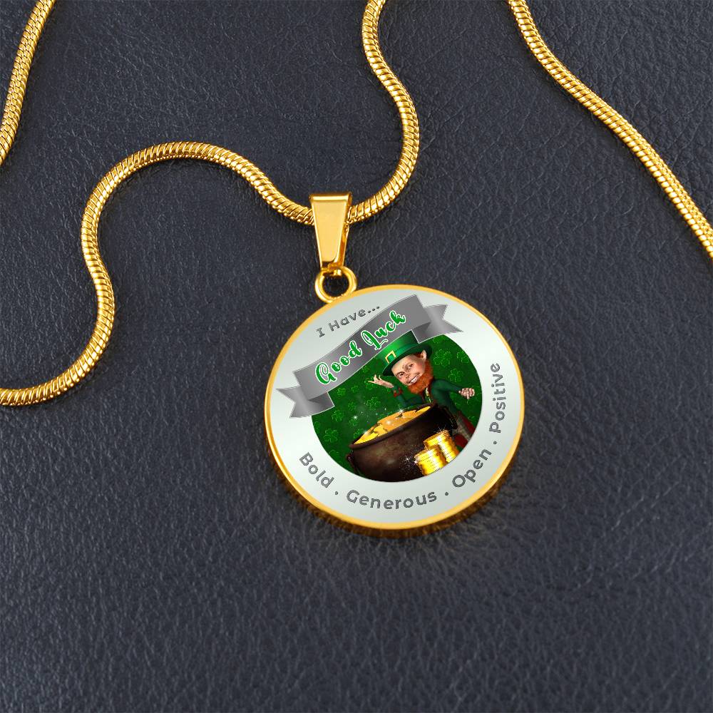 Leprechaun - Affirmation Necklace - More Than CharmsMore Than Charms