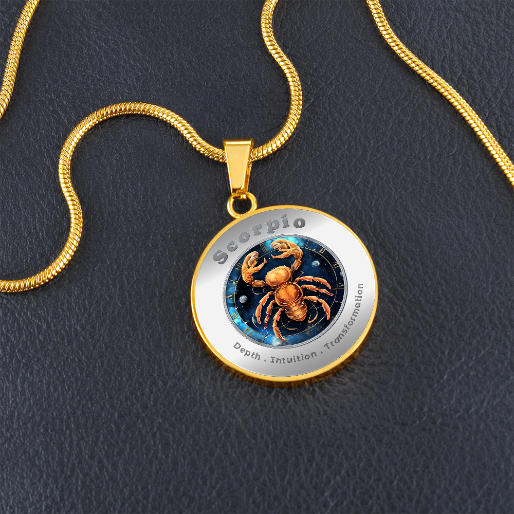 Scorpio - Affirmation Necklace - More Than CharmsMore Than Charms