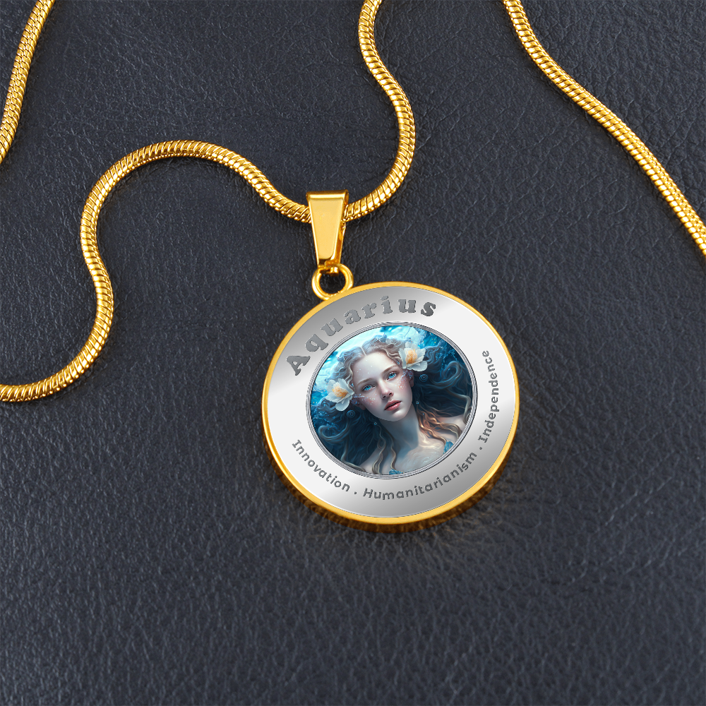 Aquarius - Affirmation Necklace - More Than CharmsMore Than Charms