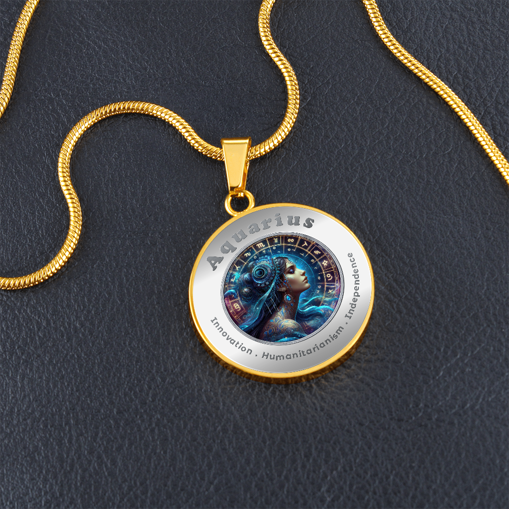 Aquarius - Affirmation Necklace - More Than CharmsMore Than Charms