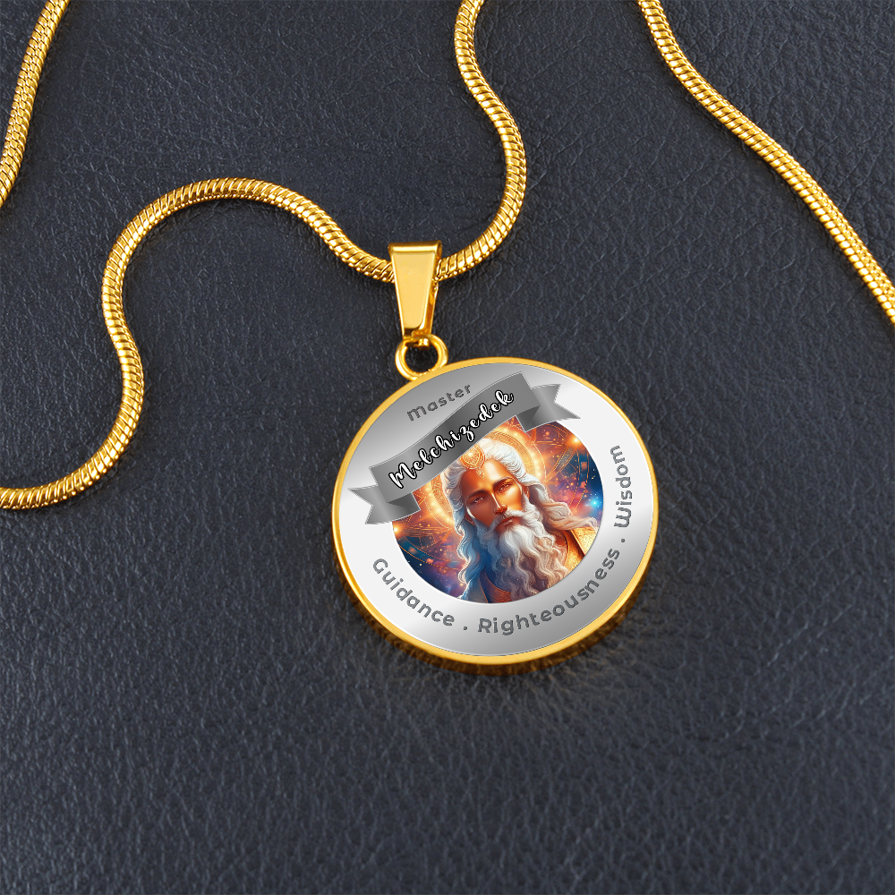 Melchizedek-- Affirmation Necklace For Guidance, Righteousness & Wisdom - More Than CharmsMore Than Charms