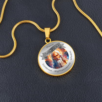 Melchizedek-- Affirmation Necklace For Guidance, Righteousness & Wisdom - More Than CharmsMore Than Charms