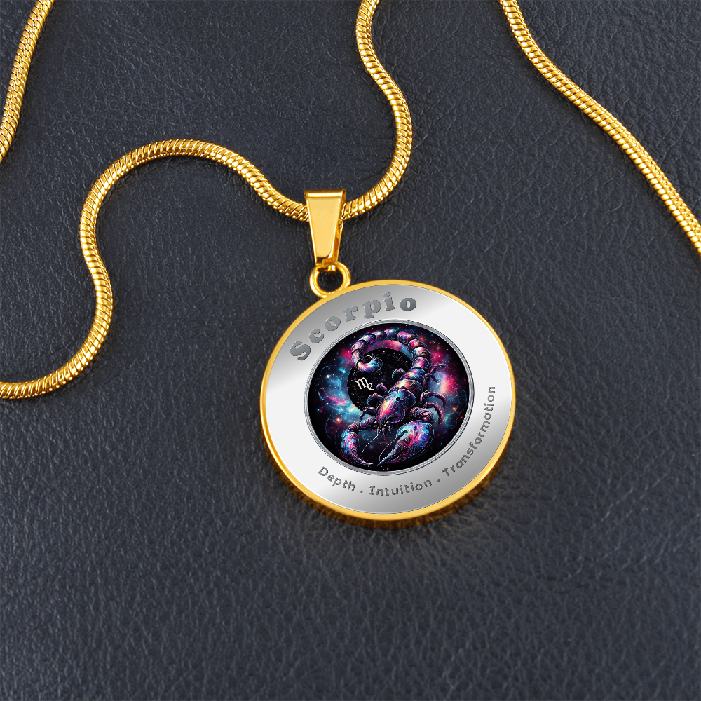 Scorpio - Affirmation Necklace - More Than CharmsMore Than Charms