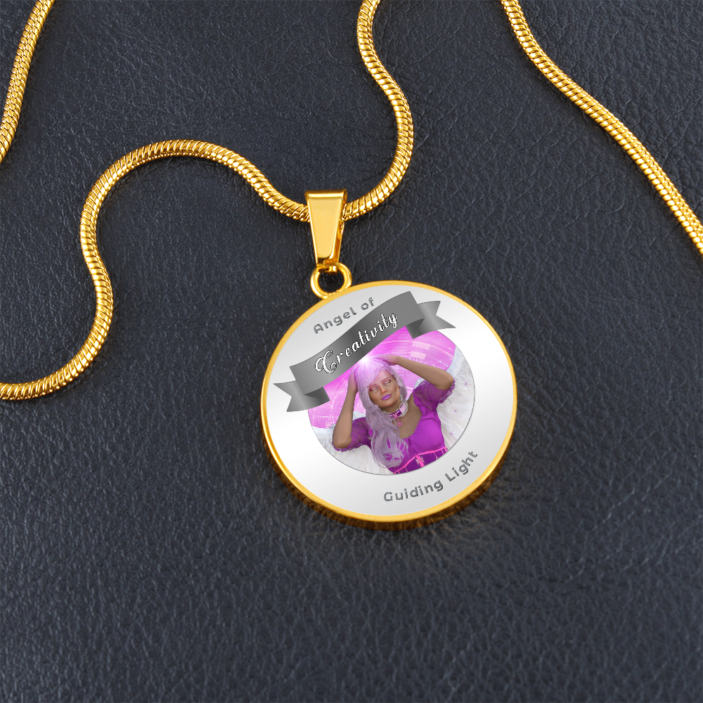 Creativity - Guardian Angel Affirmation Necklace - More Than CharmsMore Than Charms