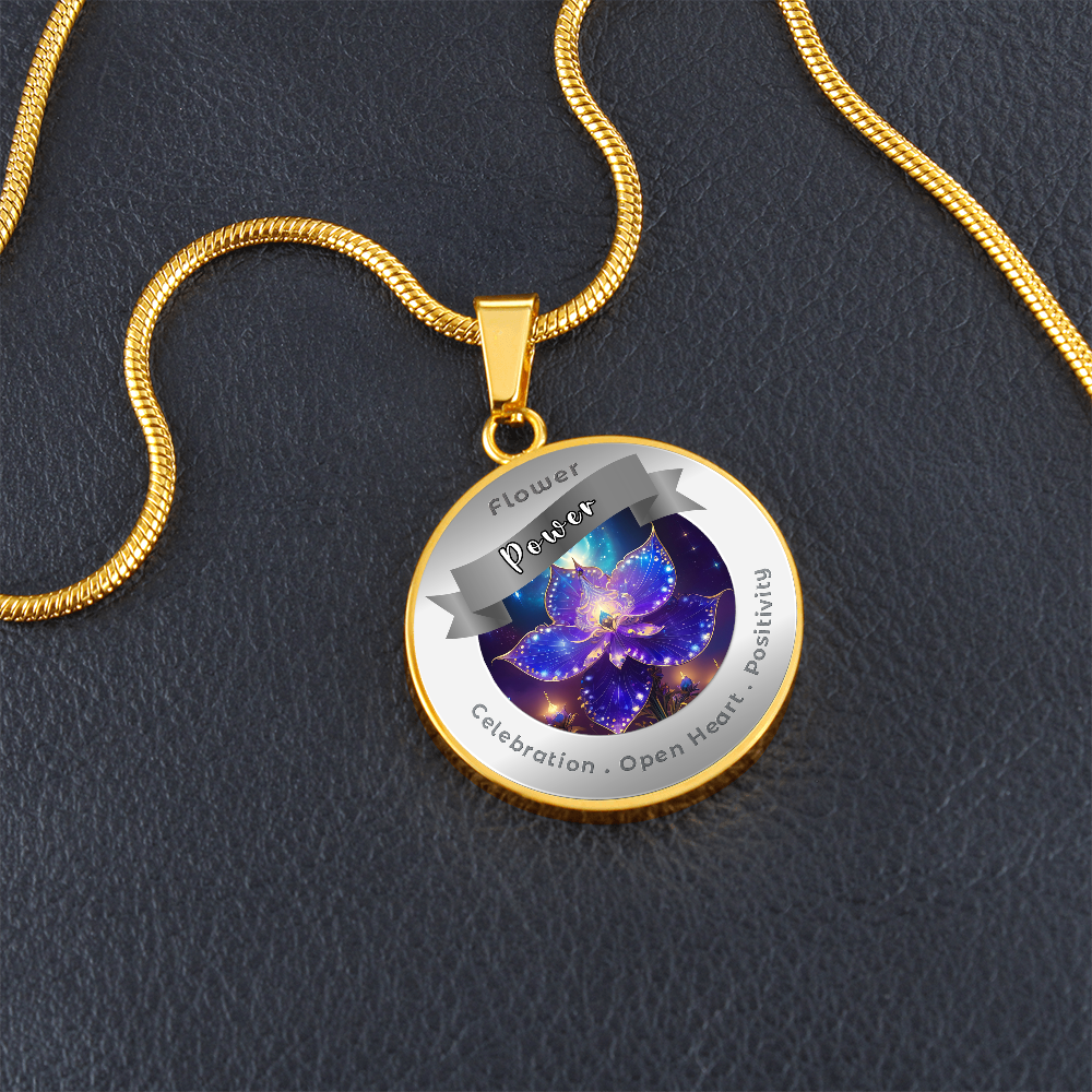 Larkspur - Affirmation Necklace - More Than CharmsMore Than Charms
