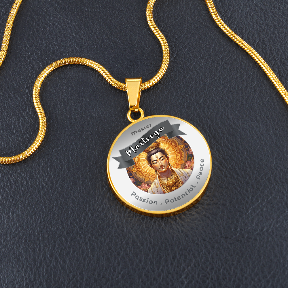 Maitreya - Affirmation Necklace For Passion, Potential & Peace - More Than CharmsMore Than Charms