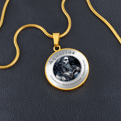 Aquarius - Affirmation Necklace - More Than CharmsMore Than Charms