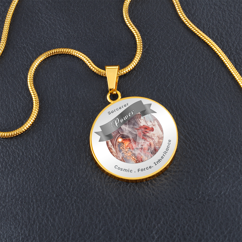 Sorcerer 2 - RPG Fantasy Affirmation Necklace - More Than CharmsMore Than Charms