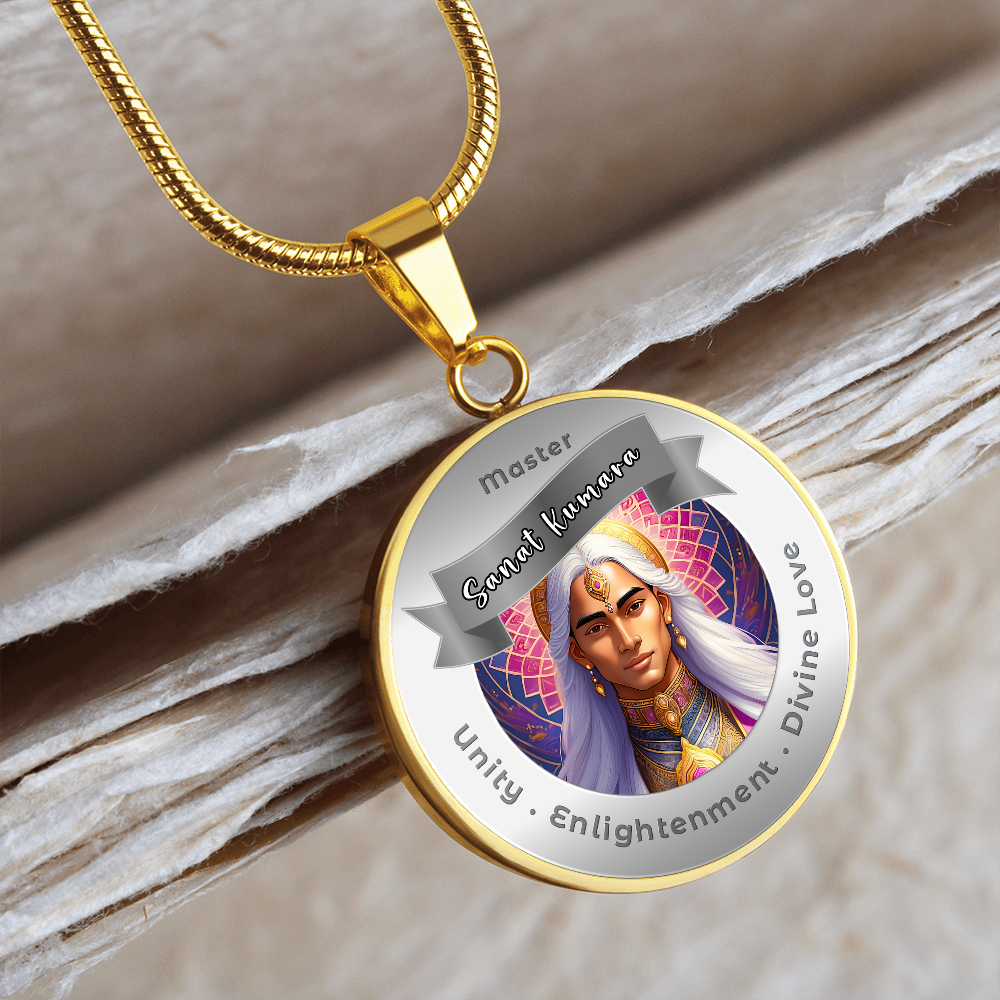 Sanat Kumara - Affirmation Necklace For Unity, Enlightenment & Divine Love - More Than CharmsMore Than Charms