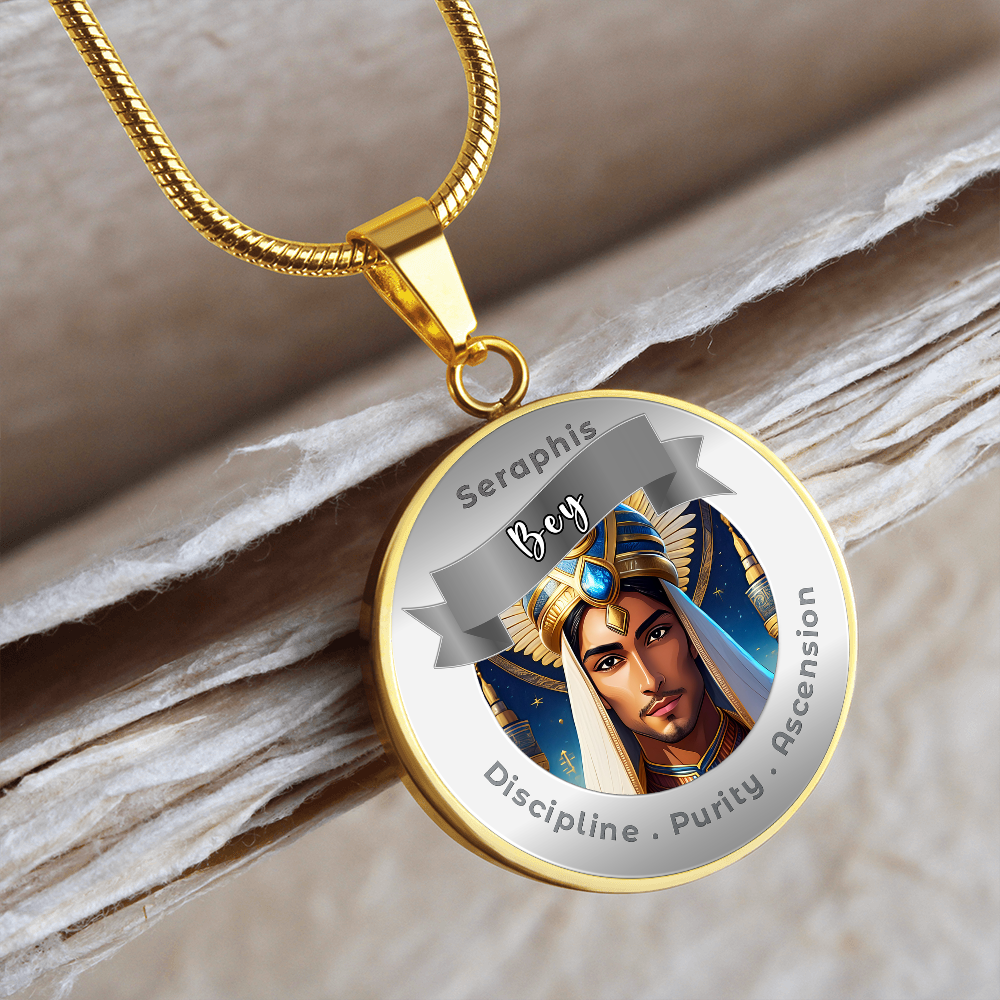 Seraphis Bay - Affirmation Necklace For Discipline, Purity & Ascension - More Than CharmsMore Than Charms