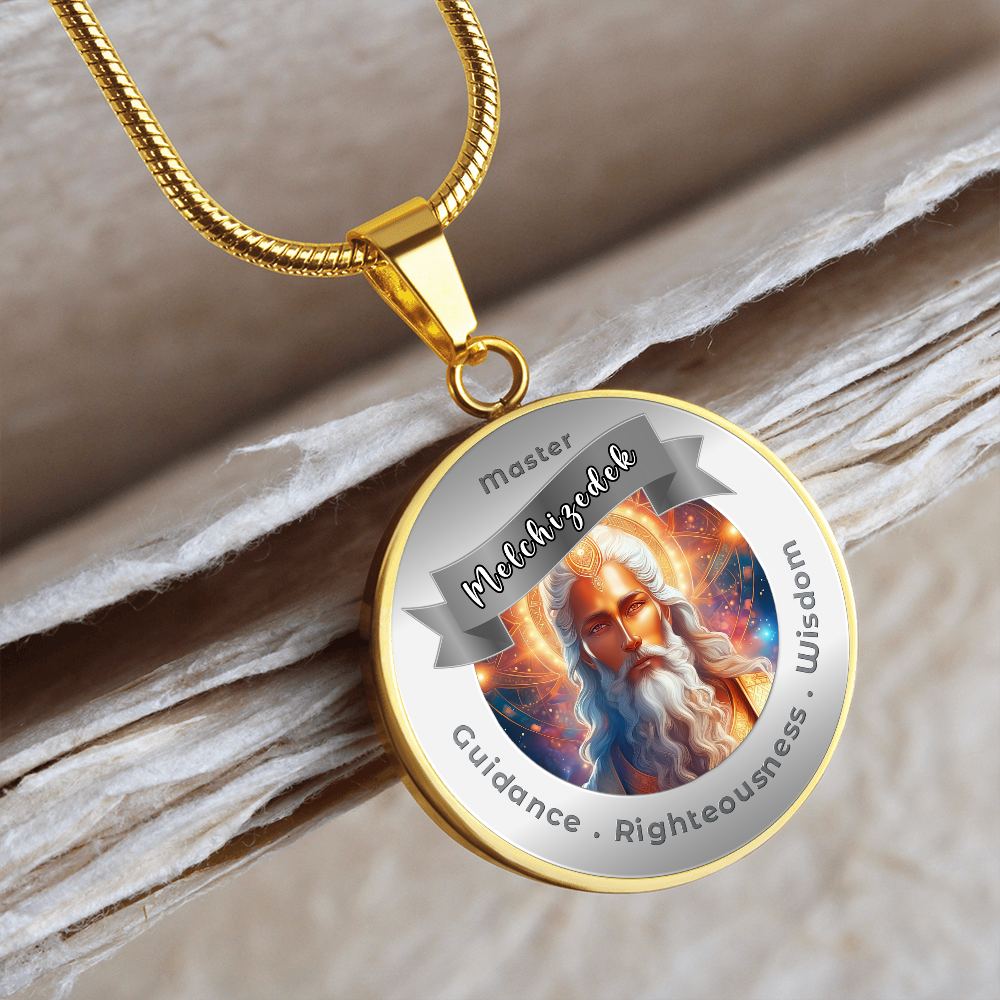 Melchizedek-- Affirmation Necklace For Guidance, Righteousness & Wisdom - More Than CharmsMore Than Charms