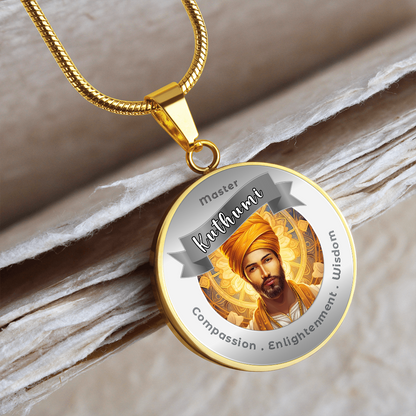 Kuthumi - Affirmation Necklace For Compassion, Enlightenment & Wisdom - More Than CharmsMore Than Charms