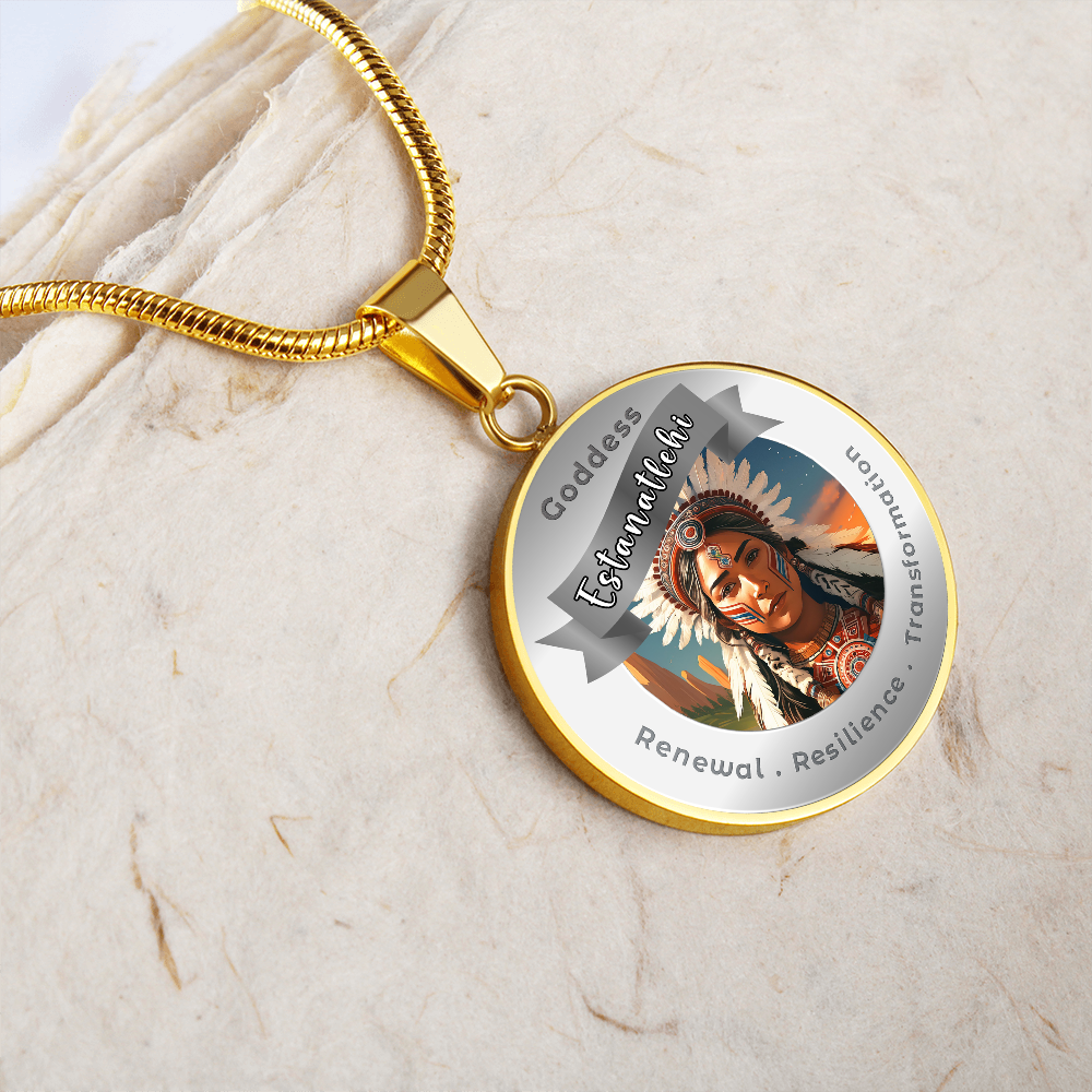 Goddess Estanatlehi - Affirmation Necklace - More Than CharmsMore Than Charms