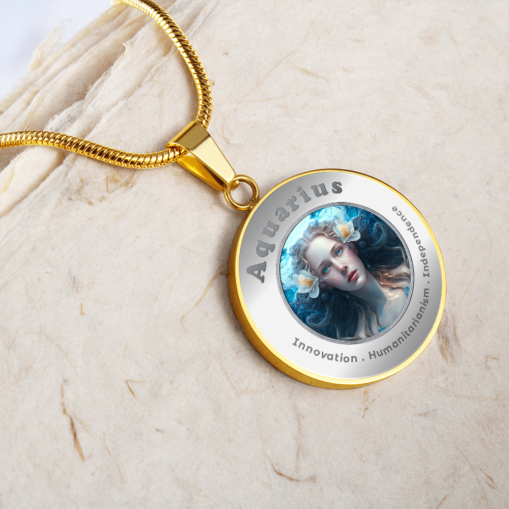 Aquarius - Affirmation Necklace - More Than CharmsMore Than Charms