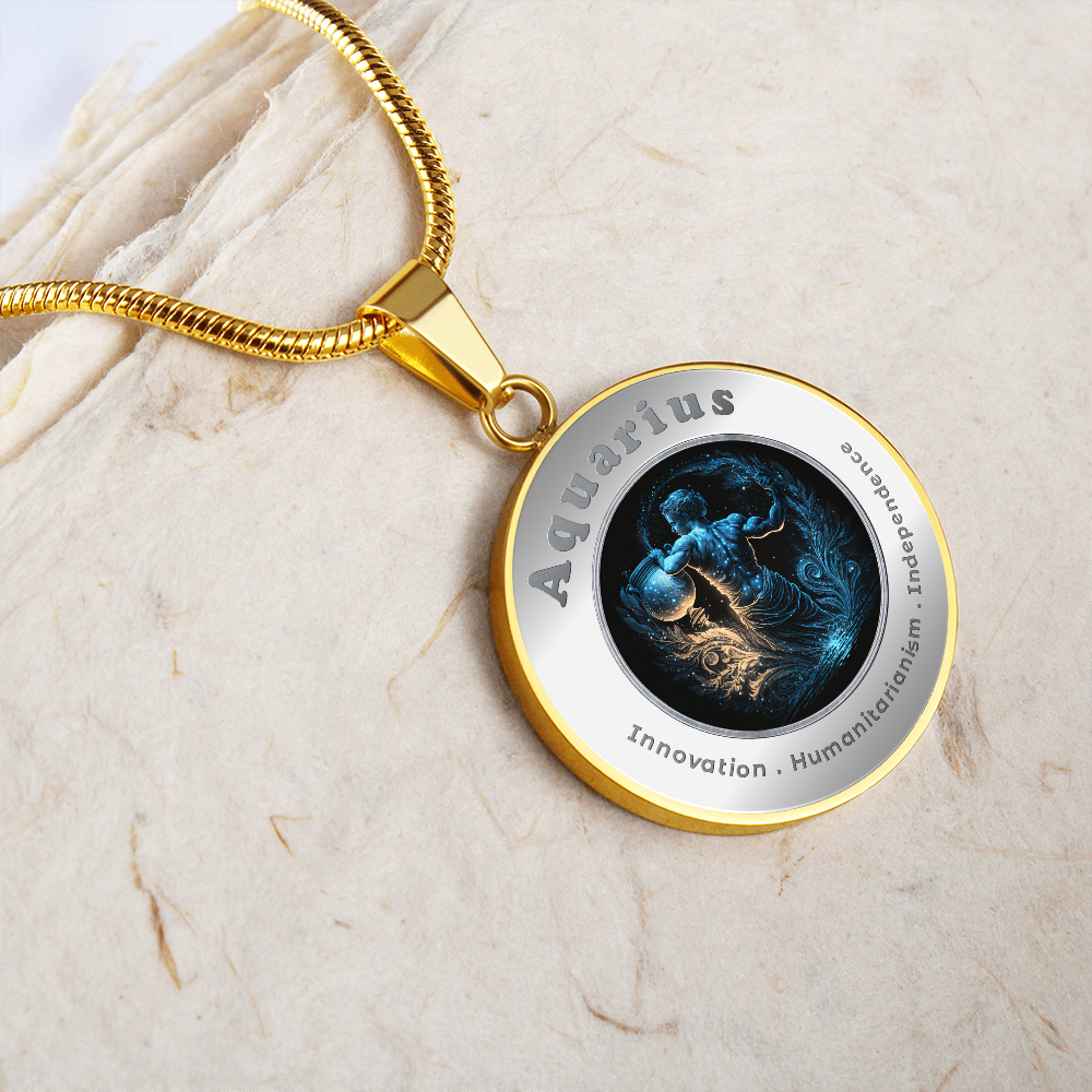 Aquarius - Affirmation Necklace - More Than CharmsMore Than Charms