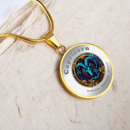 Capricorn - Affirmation Necklace - More Than CharmsMore Than Charms