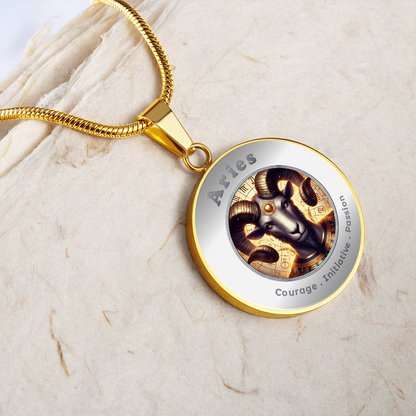 Aries - Affirmation Necklace - More Than CharmsMore Than Charms