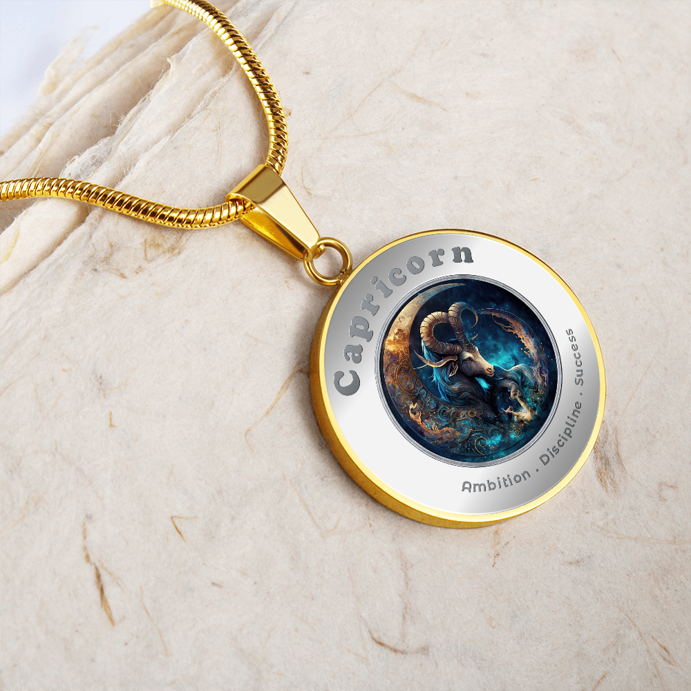 Capricorn - Affirmation Necklace - More Than CharmsMore Than Charms