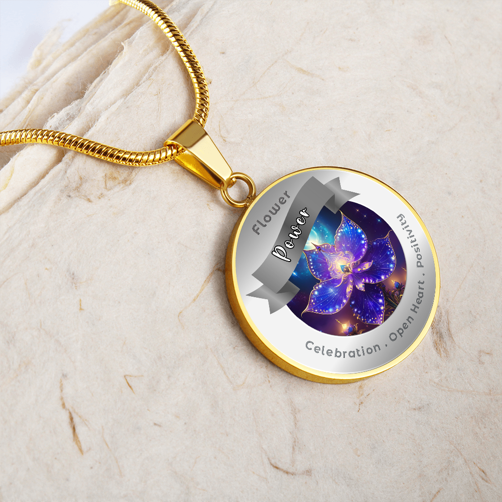 Larkspur - Affirmation Necklace - More Than CharmsMore Than Charms