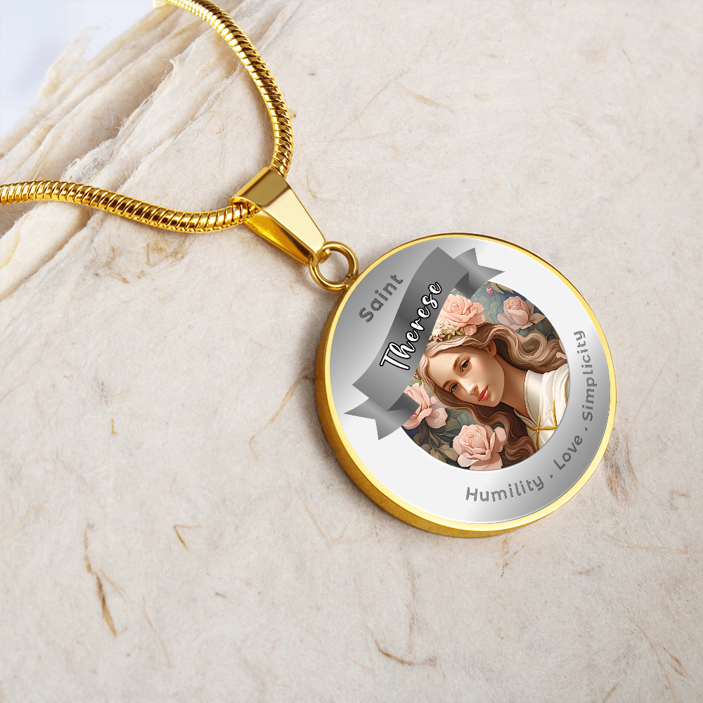 SaintThérèse - Affirmation Necklace - More Than CharmsMore Than Charms