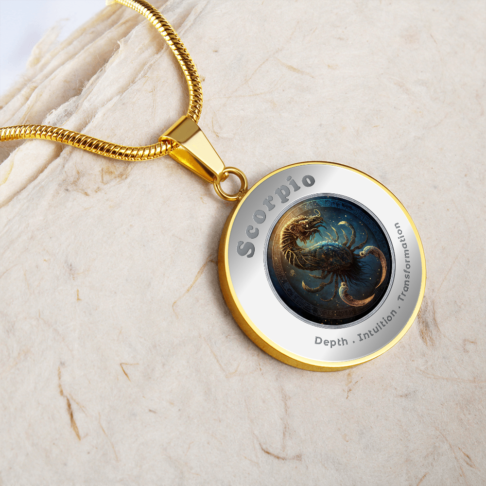 Scorpio - Affirmation Necklace - More Than CharmsMore Than Charms