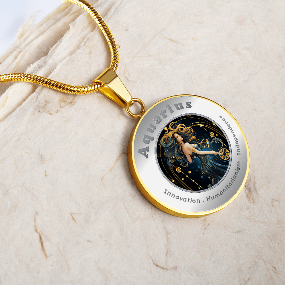 Aquarius - Affirmation Necklace - More Than CharmsMore Than Charms
