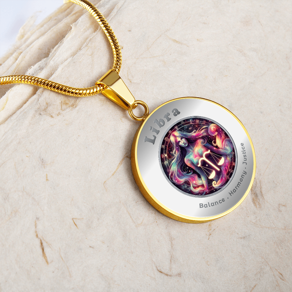 Libra- Affirmation Necklace - More Than CharmsMore Than Charms