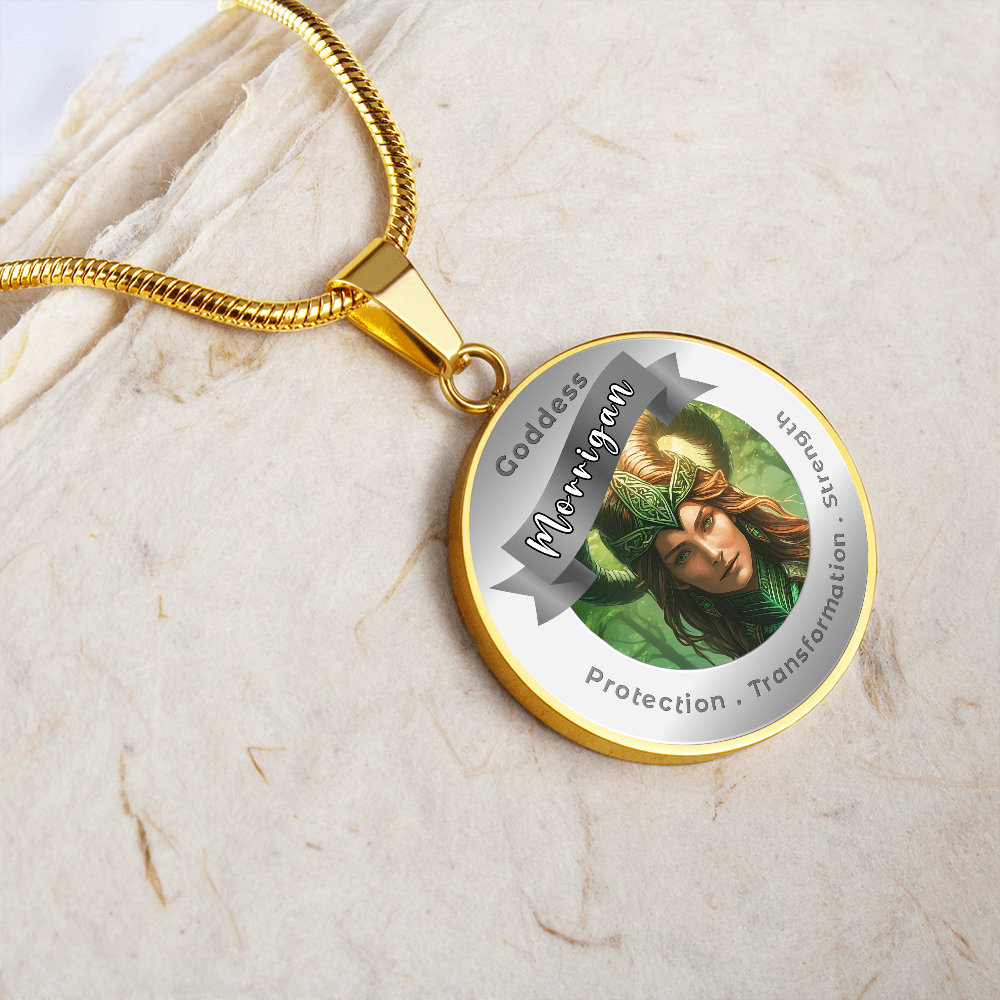 Morrigan - Affirmation Necklace - More Than CharmsMore Than Charms