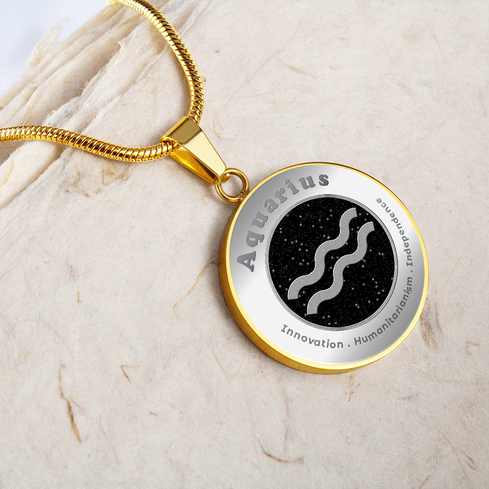 Aquarius - Affirmation Necklace - More Than CharmsMore Than Charms