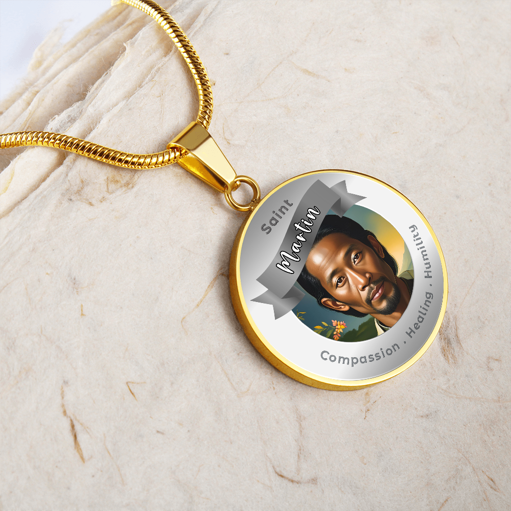 Saint Martin - Affirmation Necklace - More Than CharmsMore Than Charms