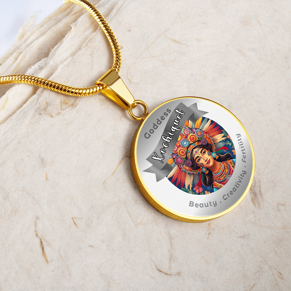 Xochiquetzal - Affirmation Necklace - More Than CharmsMore Than Charms