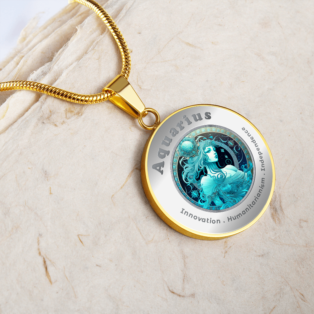 Aquarius - Affirmation Necklace - More Than CharmsMore Than Charms