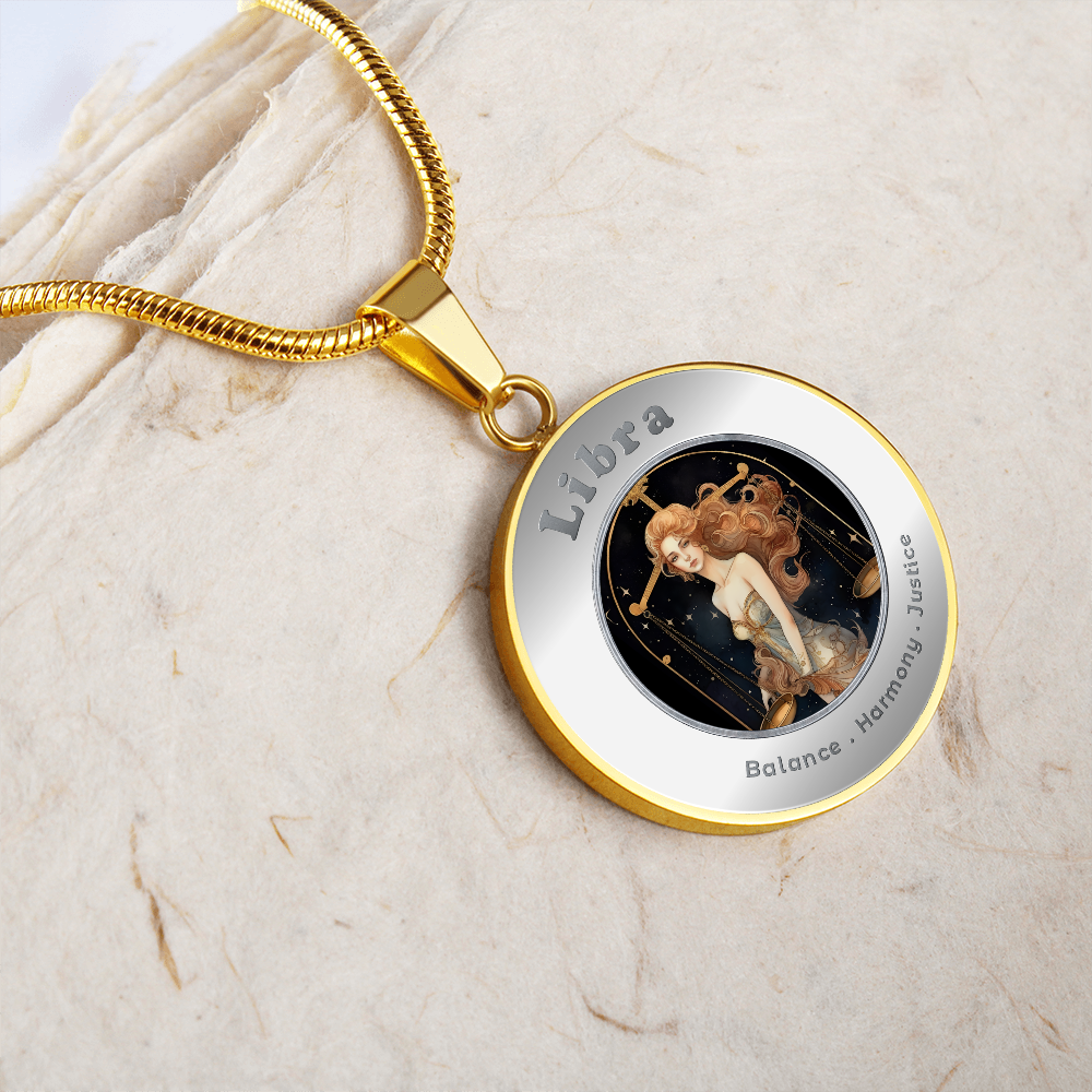 Libra- Affirmation Necklace - More Than CharmsMore Than Charms