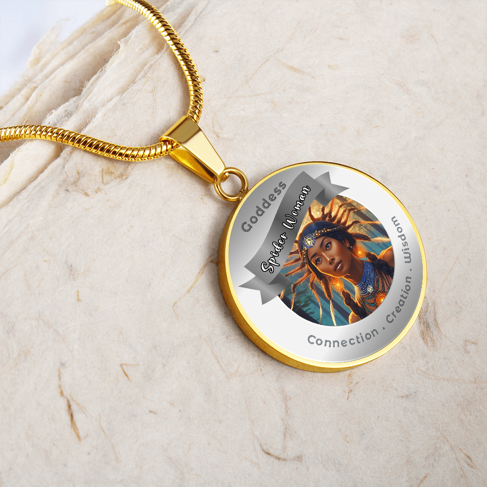 Spider Woman - Affirmation Necklace - More Than CharmsMore Than Charms