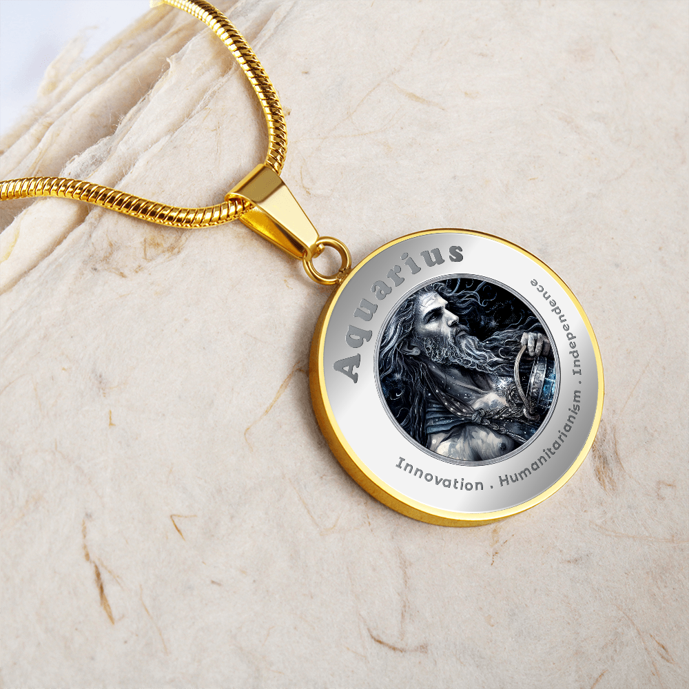 Aquarius - Affirmation Necklace - More Than CharmsMore Than Charms