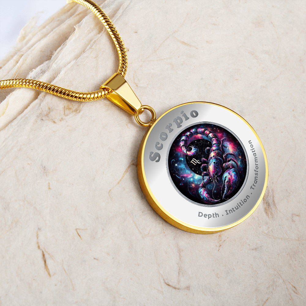 Scorpio - Affirmation Necklace - More Than CharmsMore Than Charms