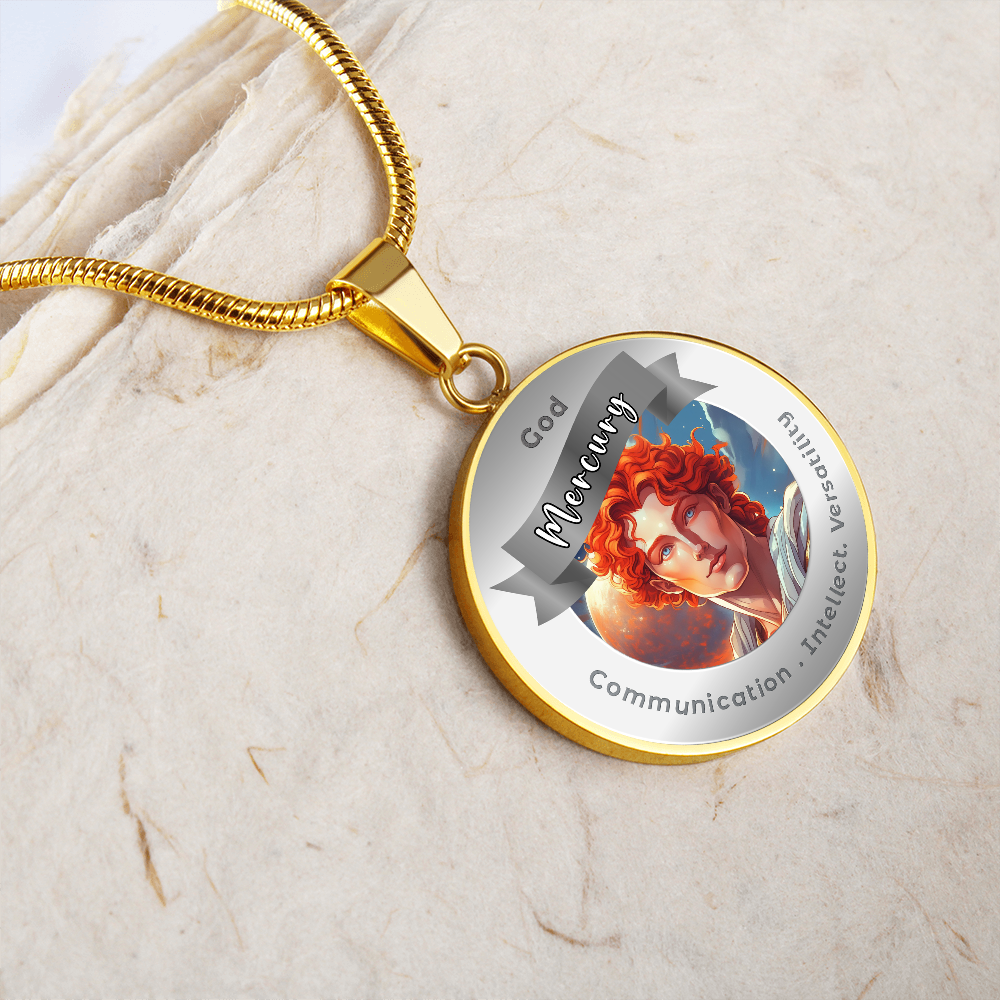 Mercury - Affirmation Necklace - More Than CharmsMore Than Charms