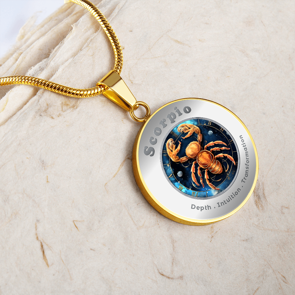 Scorpio - Affirmation Necklace - More Than CharmsMore Than Charms
