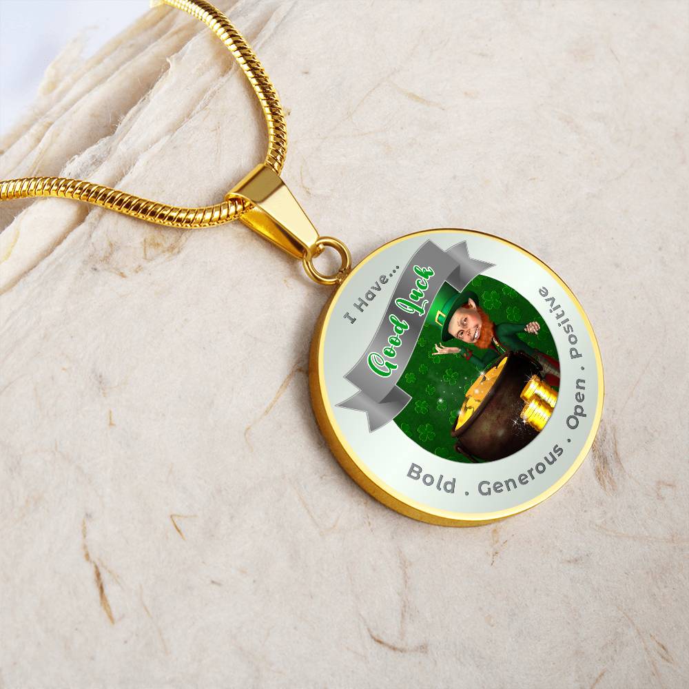 Leprechaun - Affirmation Necklace - More Than CharmsMore Than Charms