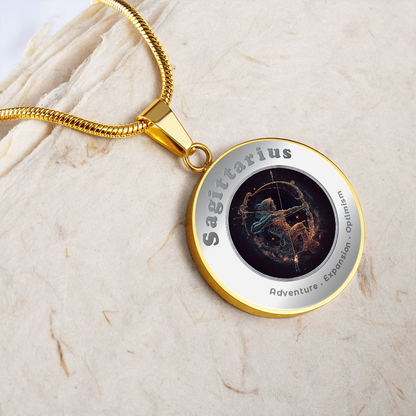 Sagittarius - Affirmation Necklace - More Than CharmsMore Than Charms