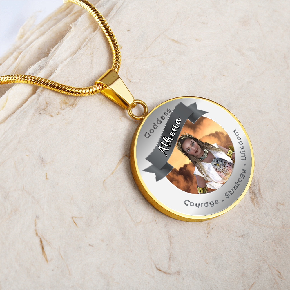 Athena - Affirmation Necklace - More Than CharmsMore Than Charms