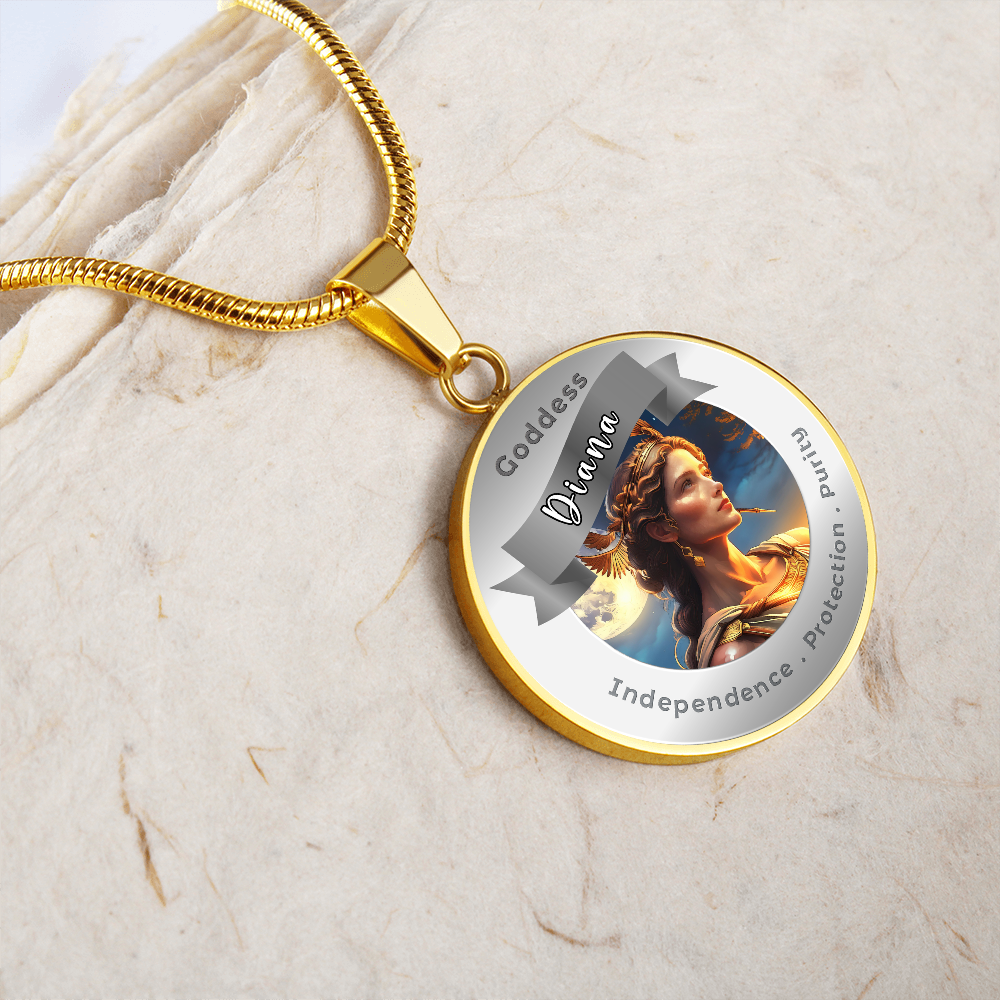 Diana - Affirmation Necklace - More Than CharmsMore Than Charms