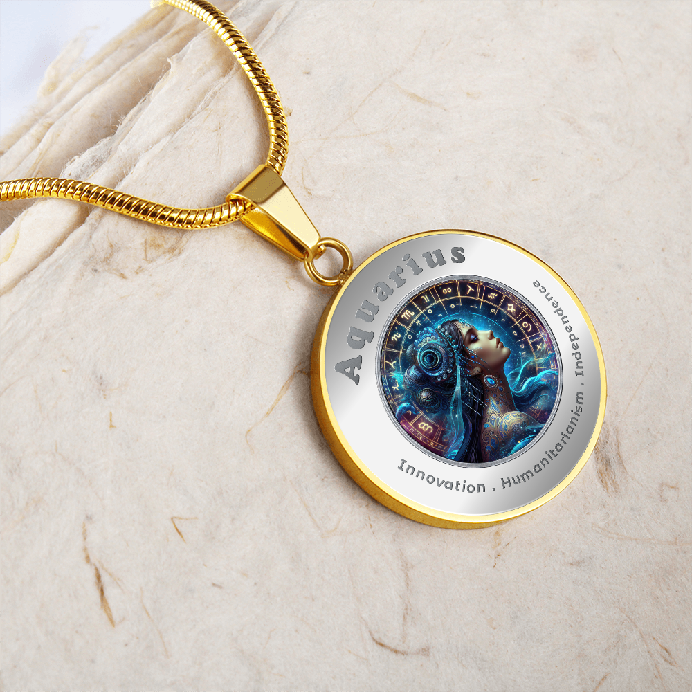 Aquarius - Affirmation Necklace - More Than CharmsMore Than Charms