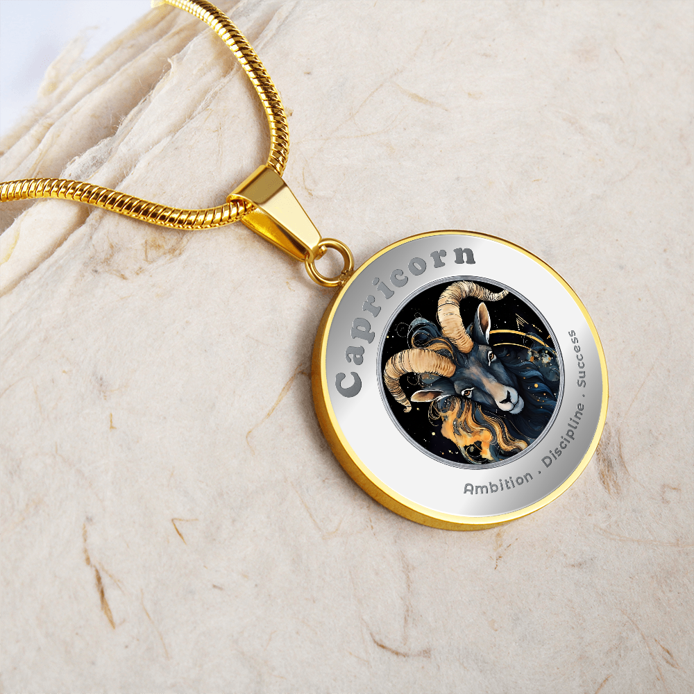 Capricorn - Affirmation Necklace - More Than CharmsMore Than Charms