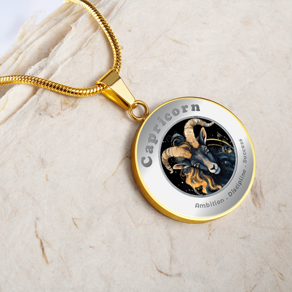 Capricorn - Affirmation Necklace - More Than CharmsMore Than Charms