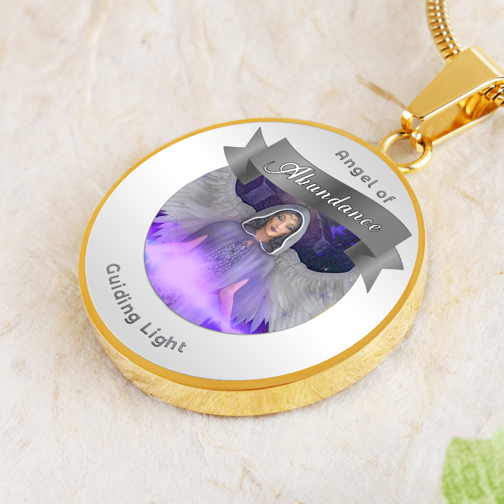 Acceptance - Guardian Angel Affirmation Necklace - More Than CharmsMore Than Charms