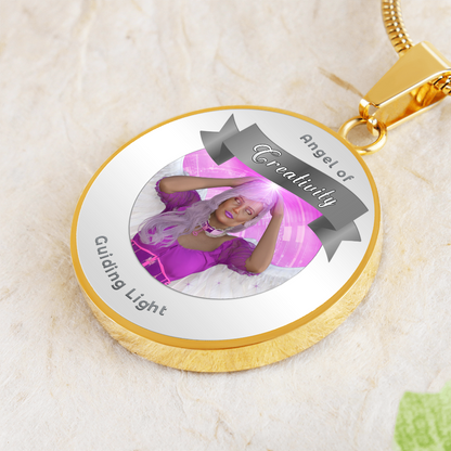 Creativity - Guardian Angel Affirmation Necklace - More Than CharmsMore Than Charms