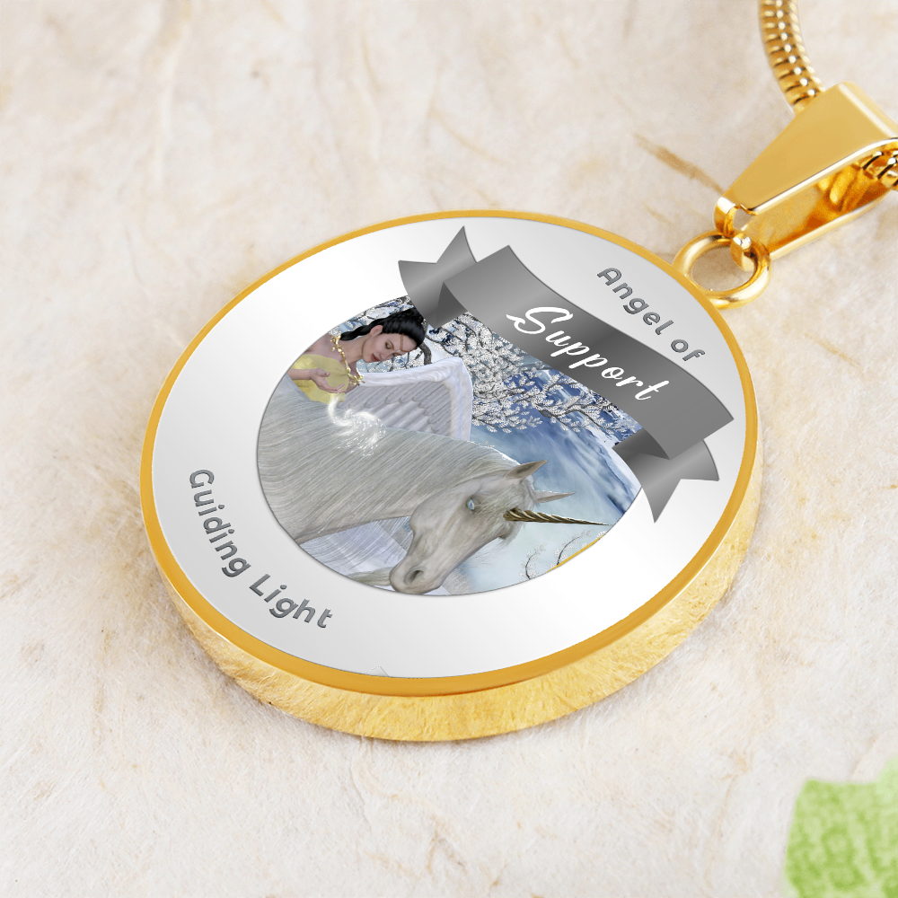Support - Guardian Angel Affirmation Necklace - More Than CharmsMore Than Charms