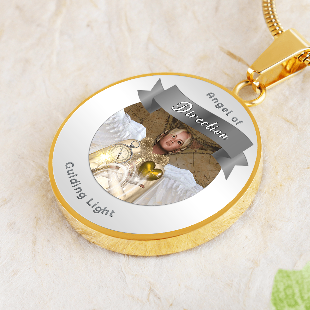 Direction - Guardian Angel Affirmation Necklace - More Than CharmsMore Than Charms